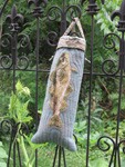 Felted Cod Water Bottle Bag